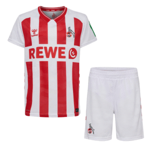 Kids 25/26 FC K?ln Home Kit 1:1 Thai Quality